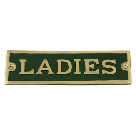 LADIES SIGN