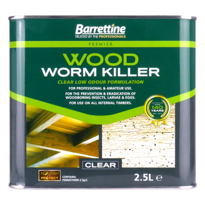 BARRETTINE WOODWORM KILLER 2.5L