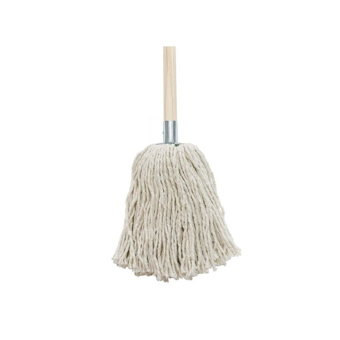 YARN MOP WITH WOODEN HANDLE