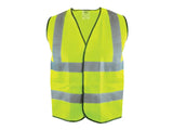 SCAN HI-VIS WAISTCOAT YELLOW XL