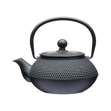 LA CAFETIERE CAST IRON TEAPOT & INFUSER 600ML BLACK