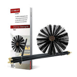 DE VIELLE 9 PIECE CHIMNEY CLEANING KIT