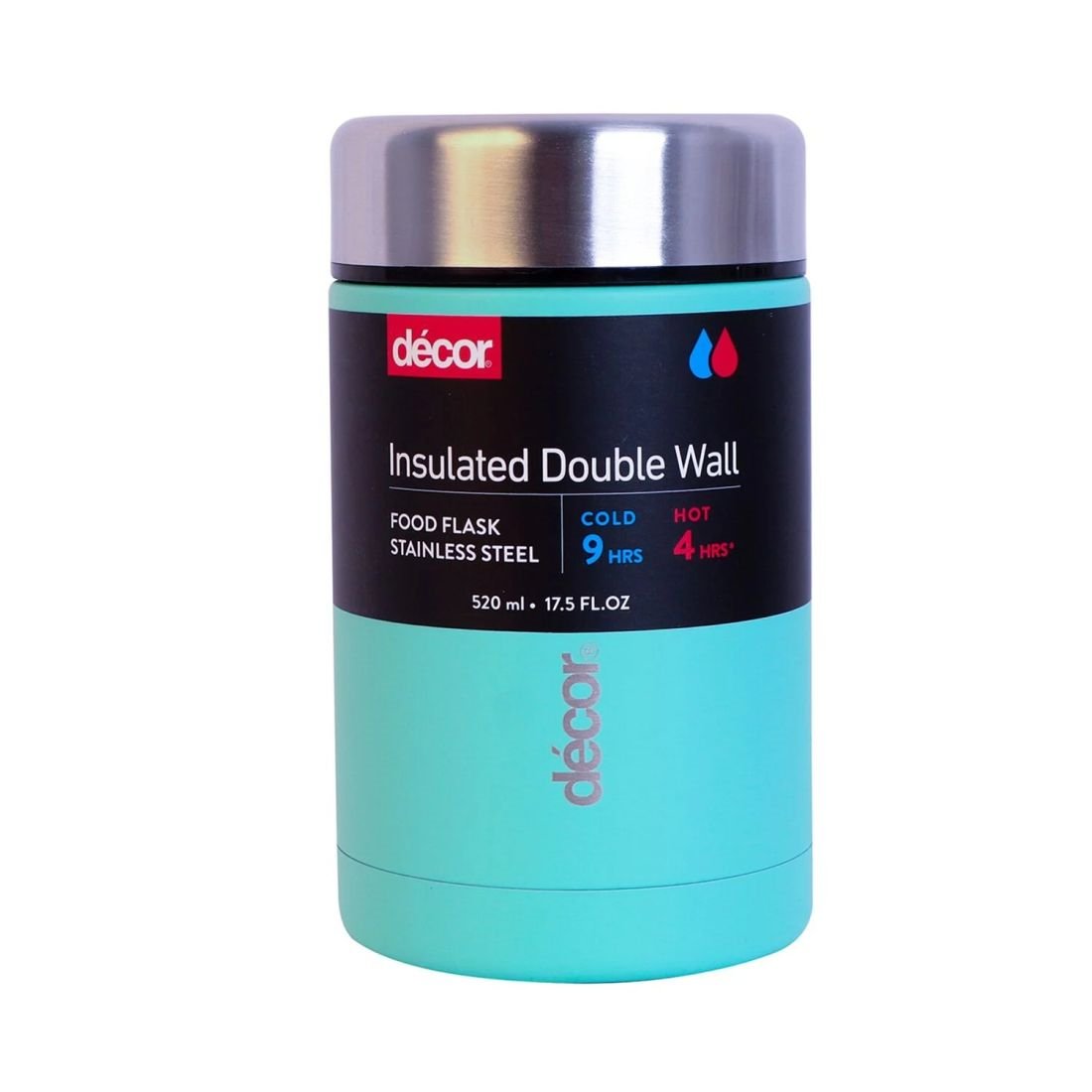 DECOR VACCUM FOOD FLASK GREEN 520ML
