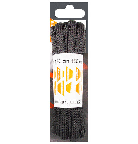 BLACK BOOT LACES 150CM X 5MM