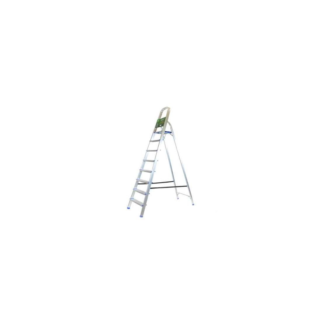 MOY STEP LADDER ALUMINIUM 8-STEP 150KG
