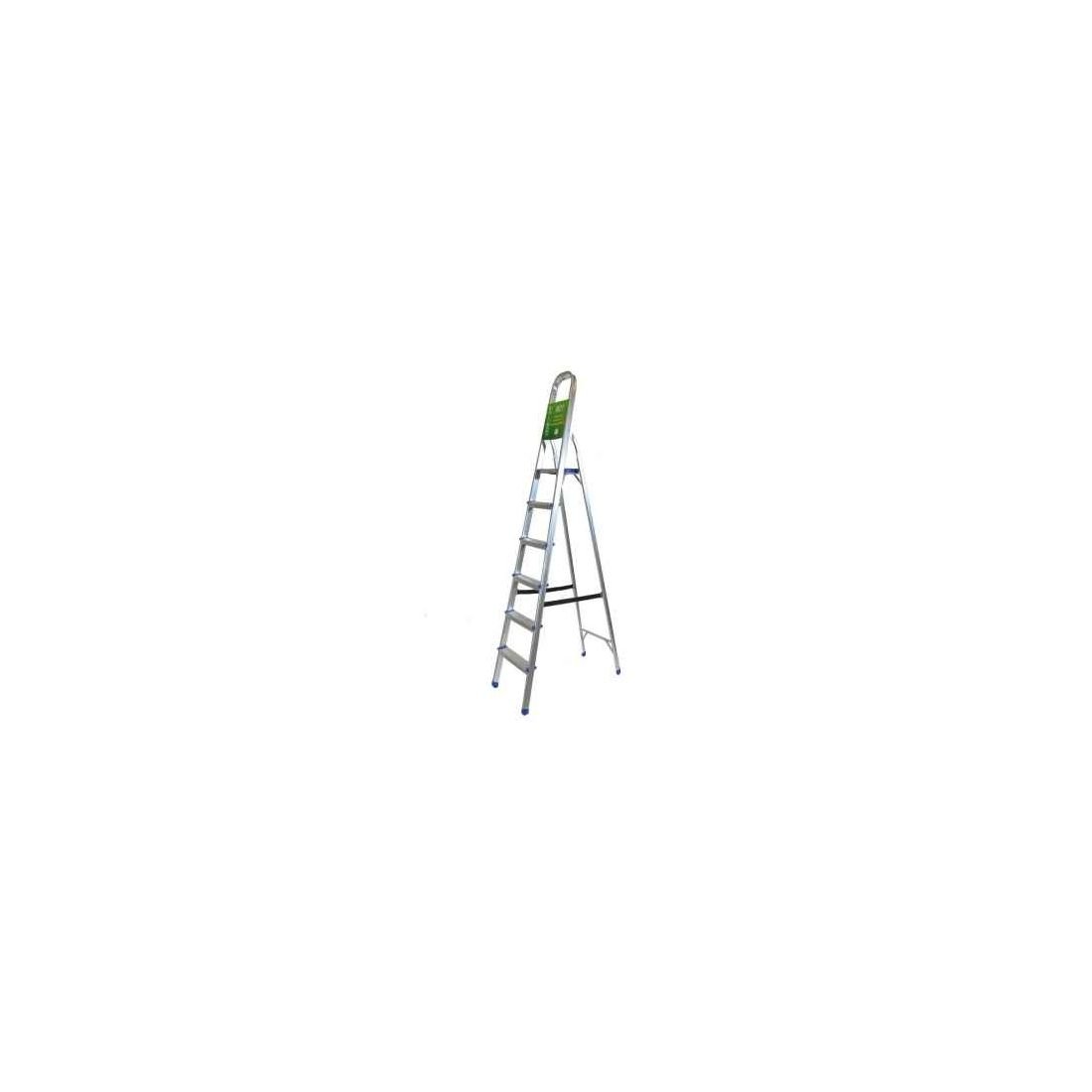 MOY STEP LADDER ALUMINIUM 6-STEP 150KG