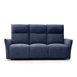 CATANIA 3-SEATER RECLINER LIGHT BLUE SOFA