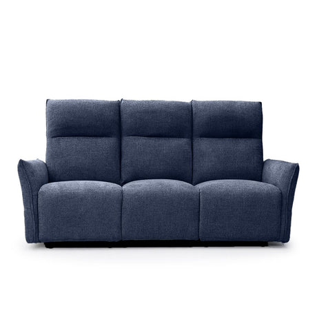 CATANIA 3-SEATER RECLINER LIGHT BLUE SOFA