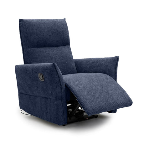 CATANIA SINGLE SEATER RECLINER LIGHT BLUE CHAIR