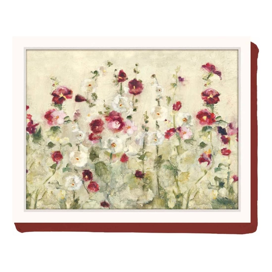 WILD FIELD OF POPPIES CUSHIONED LAP TRAY