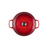 LE CREUSET SHALLOW CASSEROLE CERISE 30CM