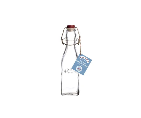 KILNER .25L CLIP TOP BOTTLE