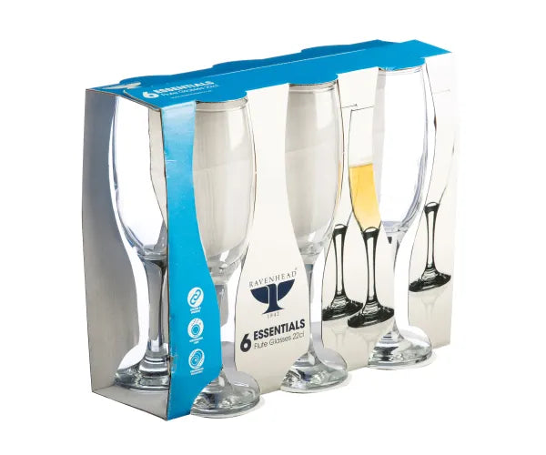 ESSENTIAL SET OF 6 FLUTES
