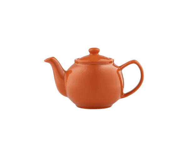 BURNT ORANGE 2 CUP TEA POT