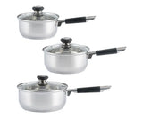 SET 3 VINERS SAUCEPANS