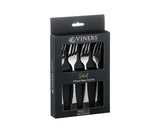 SET OF  4 PASTRY FORKS