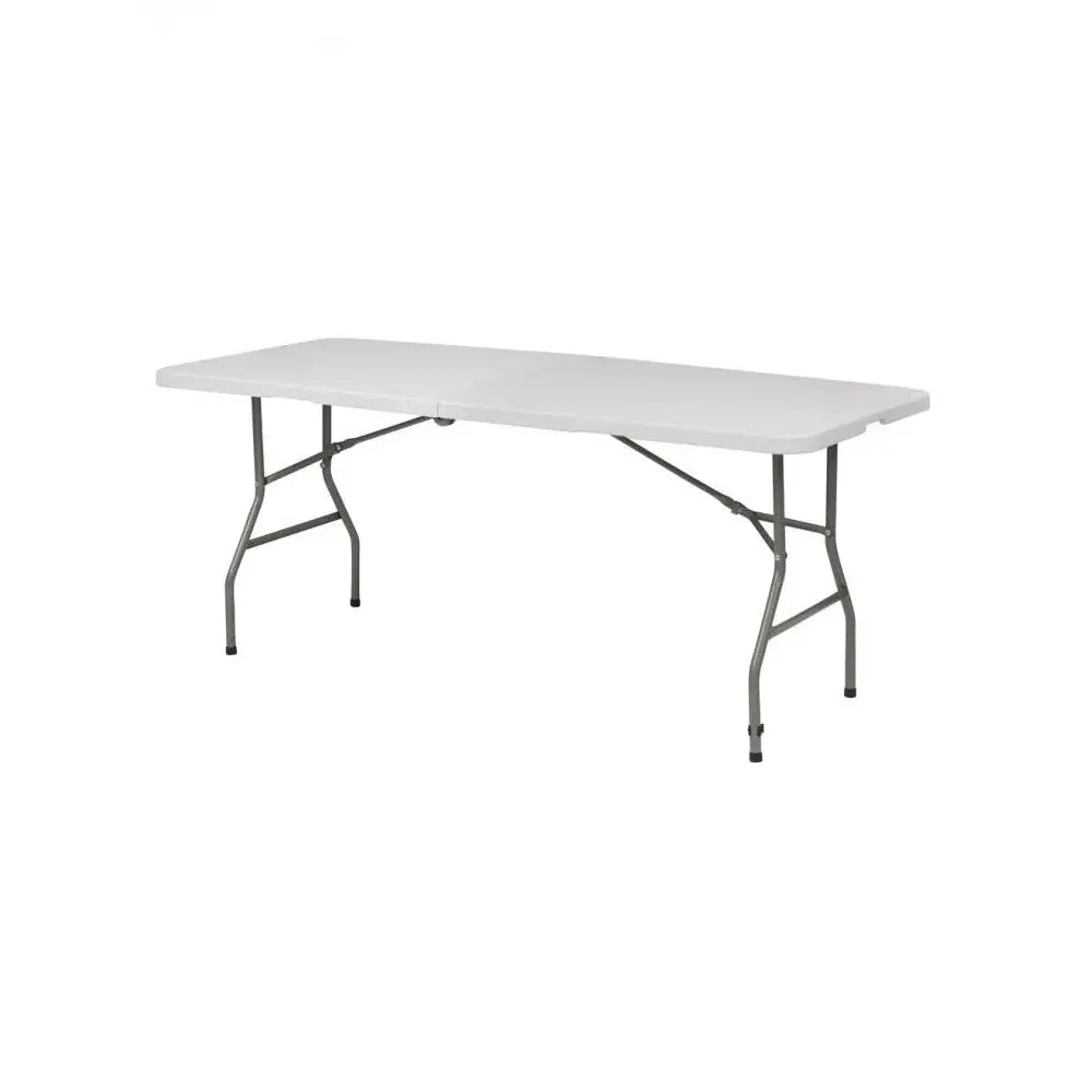 REDWOOD 1.8M FOLDING TABLE WHITE AMALGAMATED