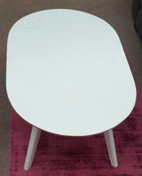 Oval Coffee Table - White