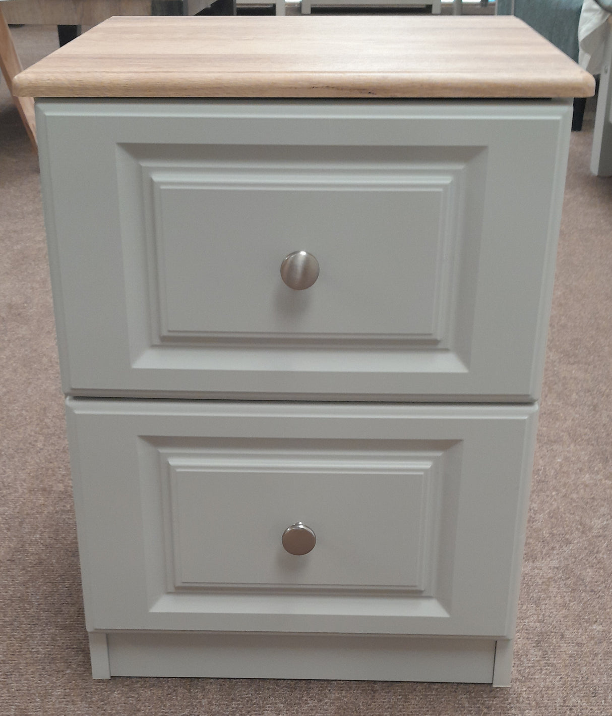 Kinvara Oak 2 drawer Locker