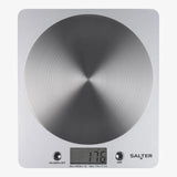 SALTER DISC ELECTRONIC SCALES SILVER