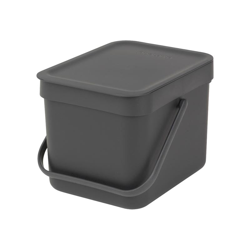 BRABANTIA RECYCLE BIN 6 LT BROWN