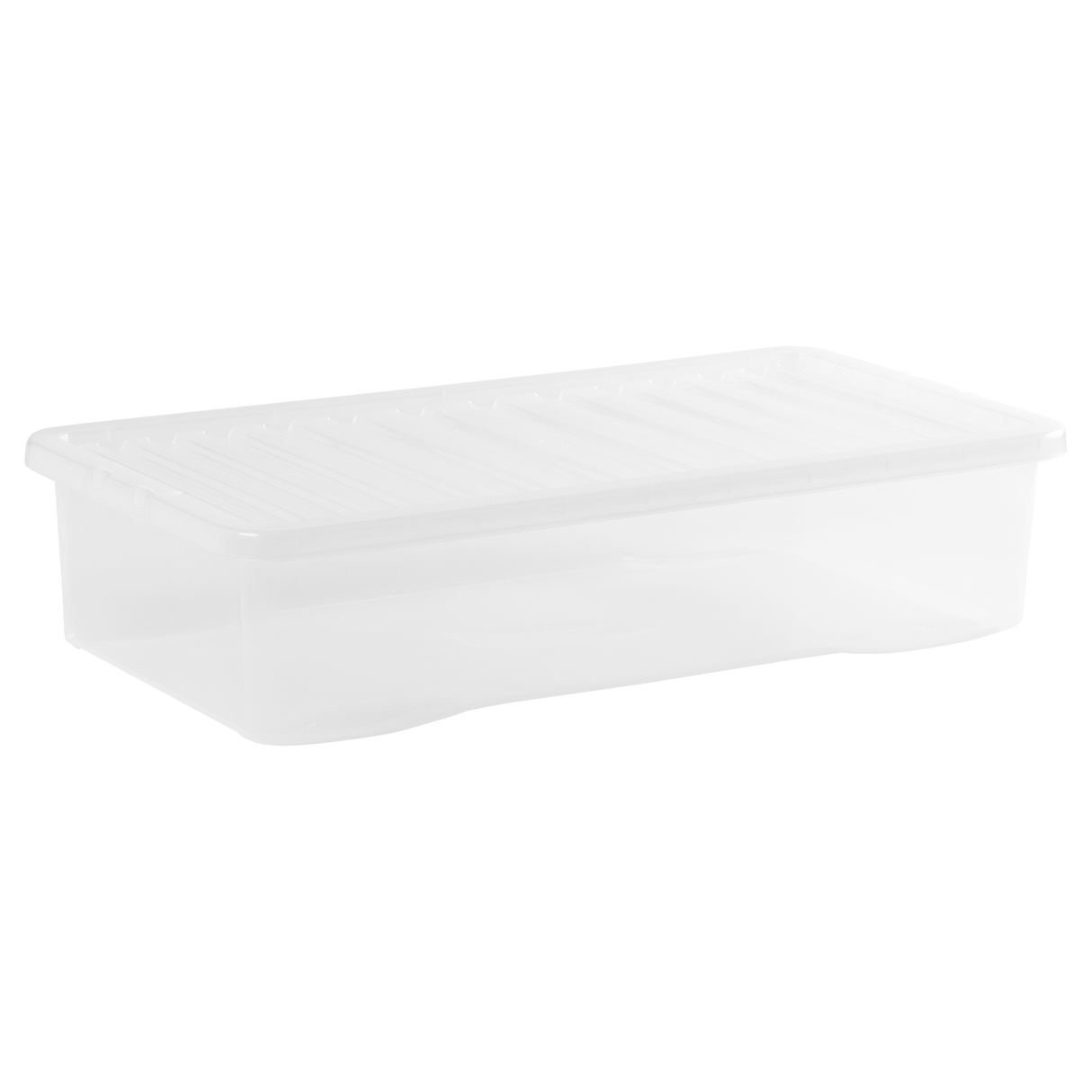42L UNDER BED BOX AND LID CLEAR