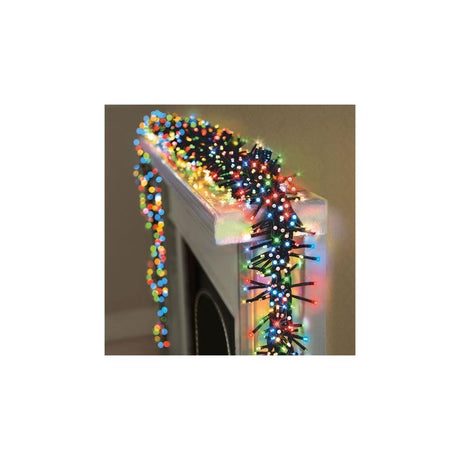Premier 3000 LED Cluster Brights Multi-Coloured 37.5m
