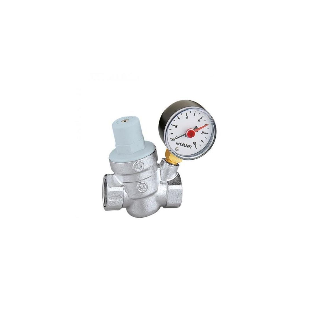 Caleffi Pressure Reducing Valve with Gauge FxF