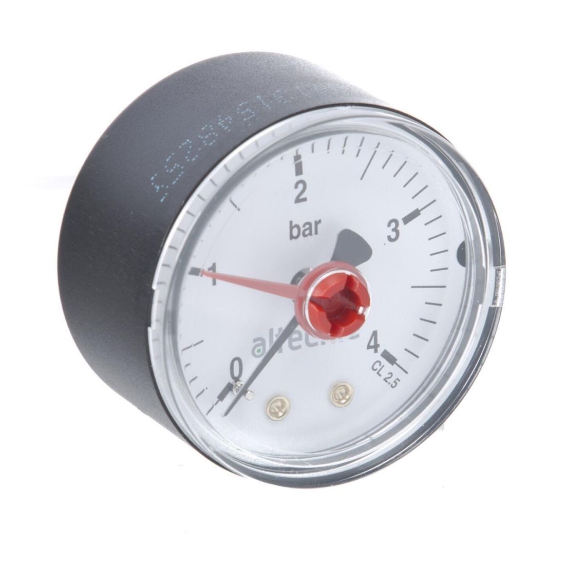 Caleffi 1/2" Back Entry Pressure Gauge 6 Bar WI-557106