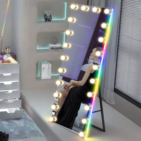 HOLLYWOOD VANITY MIRROR FULL LENGTH