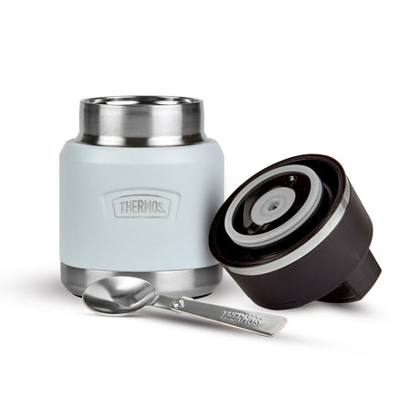 THERMOS ICON FOOD FLASK WITH HANDLE 355 ML HAREBELL BLUE