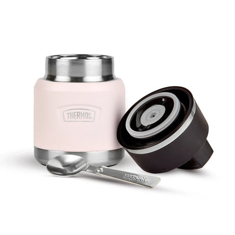THERMOS ICON SERIES FOOD FLASK WITH HANDLE 350 ML POENY PINK