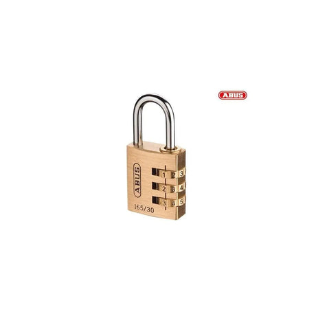 Abus 165 Series Brass Combination Padlock 30mm CENTRALKEY