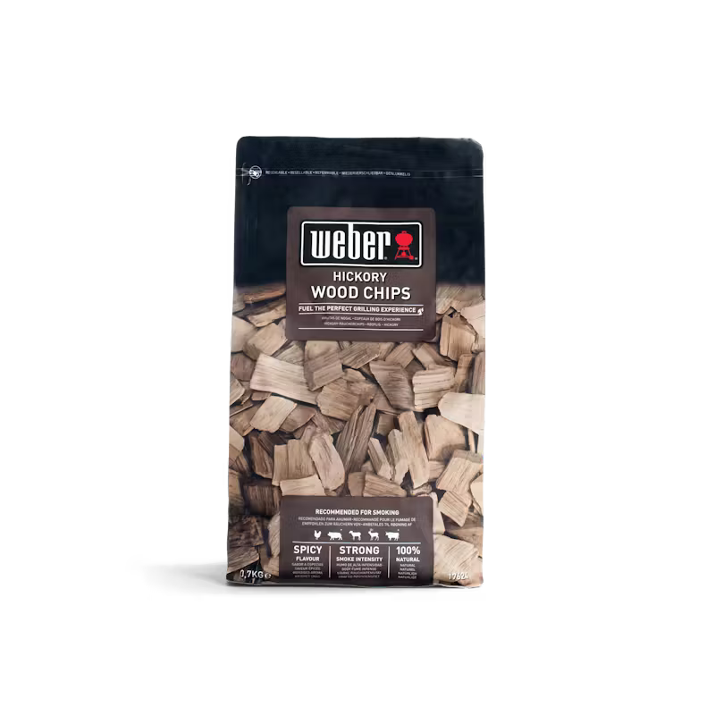 WEBER WOOD CHIPS HICKORY 700G