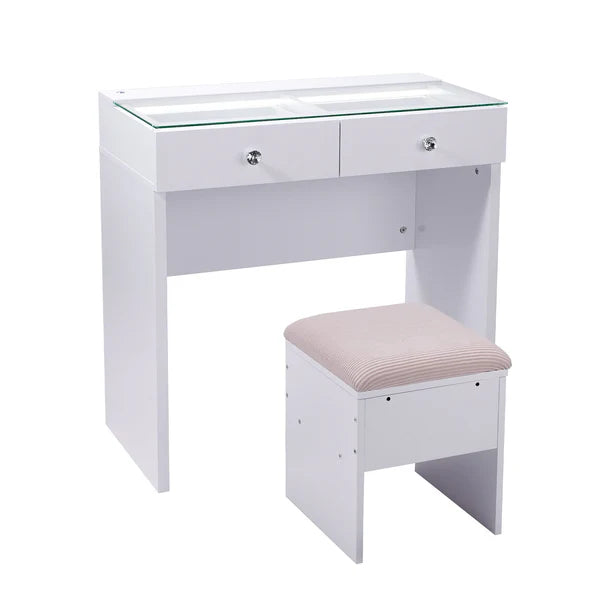 Aisling Vanity Desk White