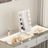 VANITY MUSIC MIRROR WHITE
