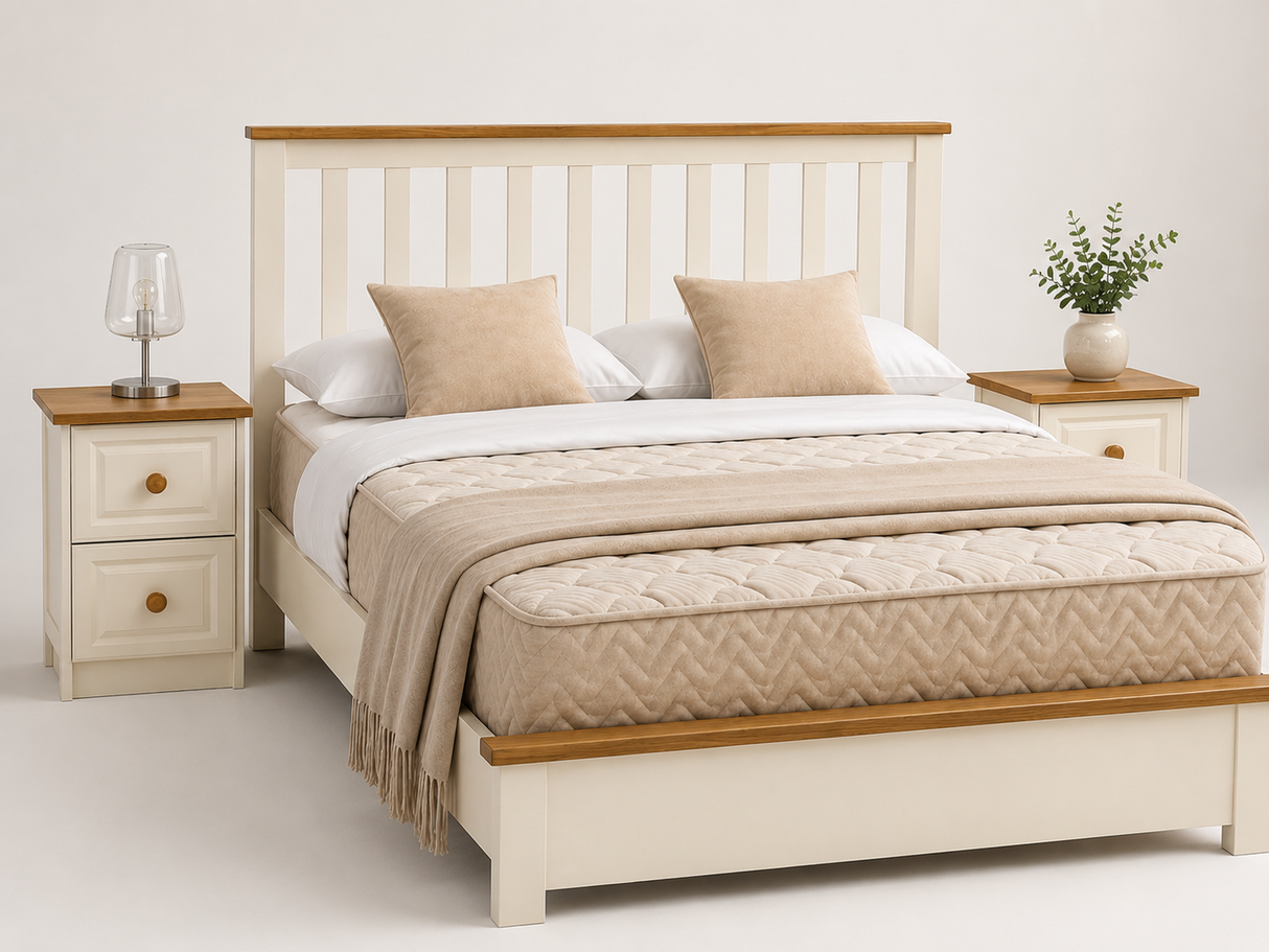 Annagh Ivory Double Bedroom Bundle 4'6