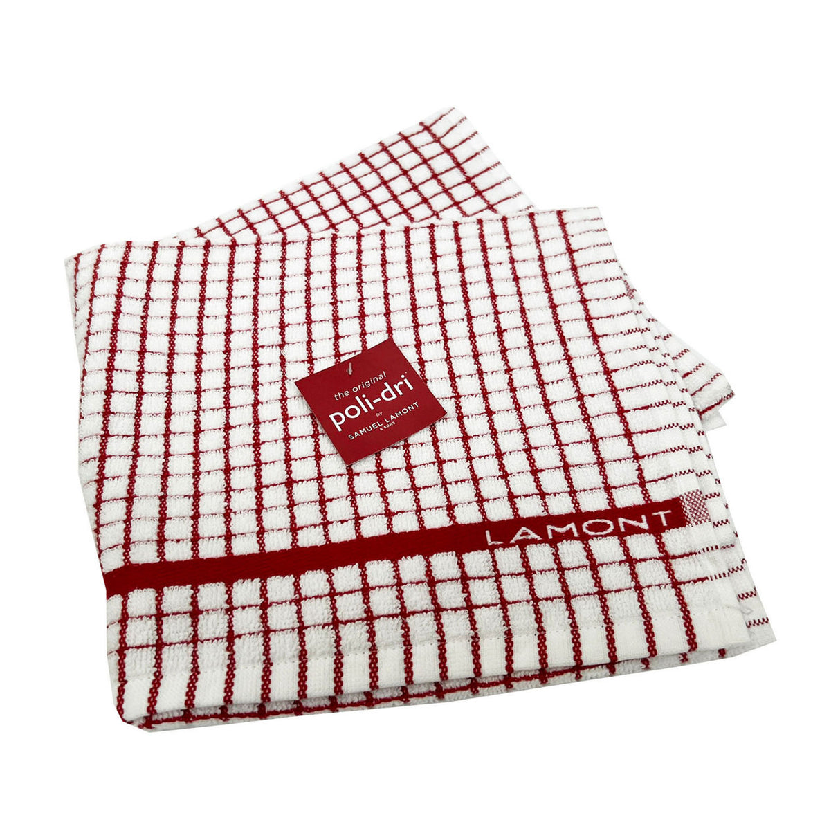 POLIDRI TEA TOWEL RED