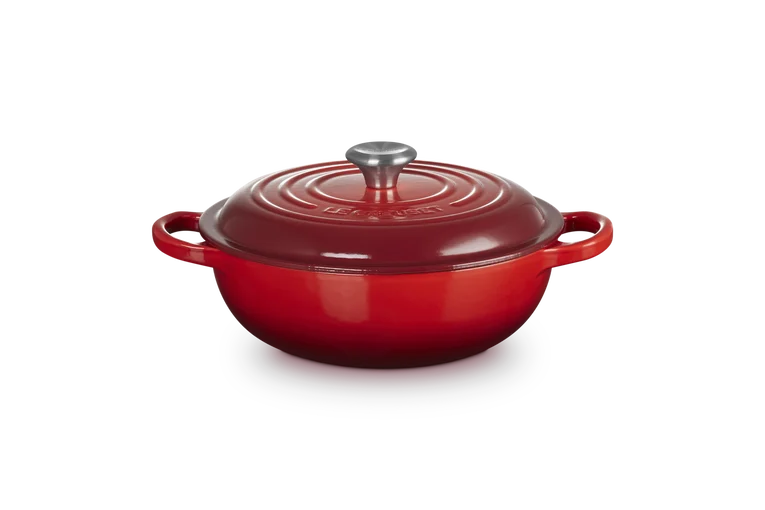 SIGNATURE ROUND STEW POT CERISE 22CM