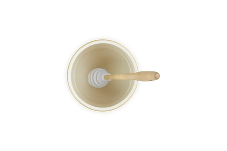 honey pot with dipper nectar