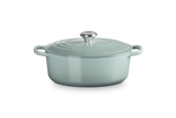 27 CM OVAL SIGNATURE CASSEROLE OVAL SEA SALT