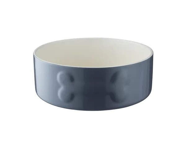 20 CM GREY DOG BOWL