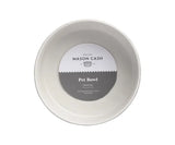 POLKA DOT GREY 18 CM DOG BOWL