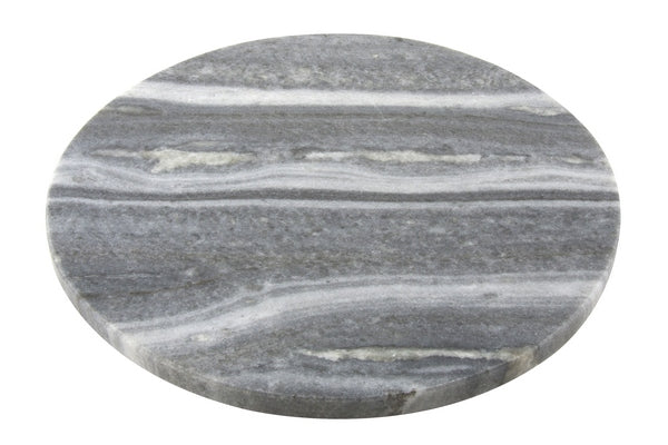 MARBLE BOARD BLACK 30 CM ROUND