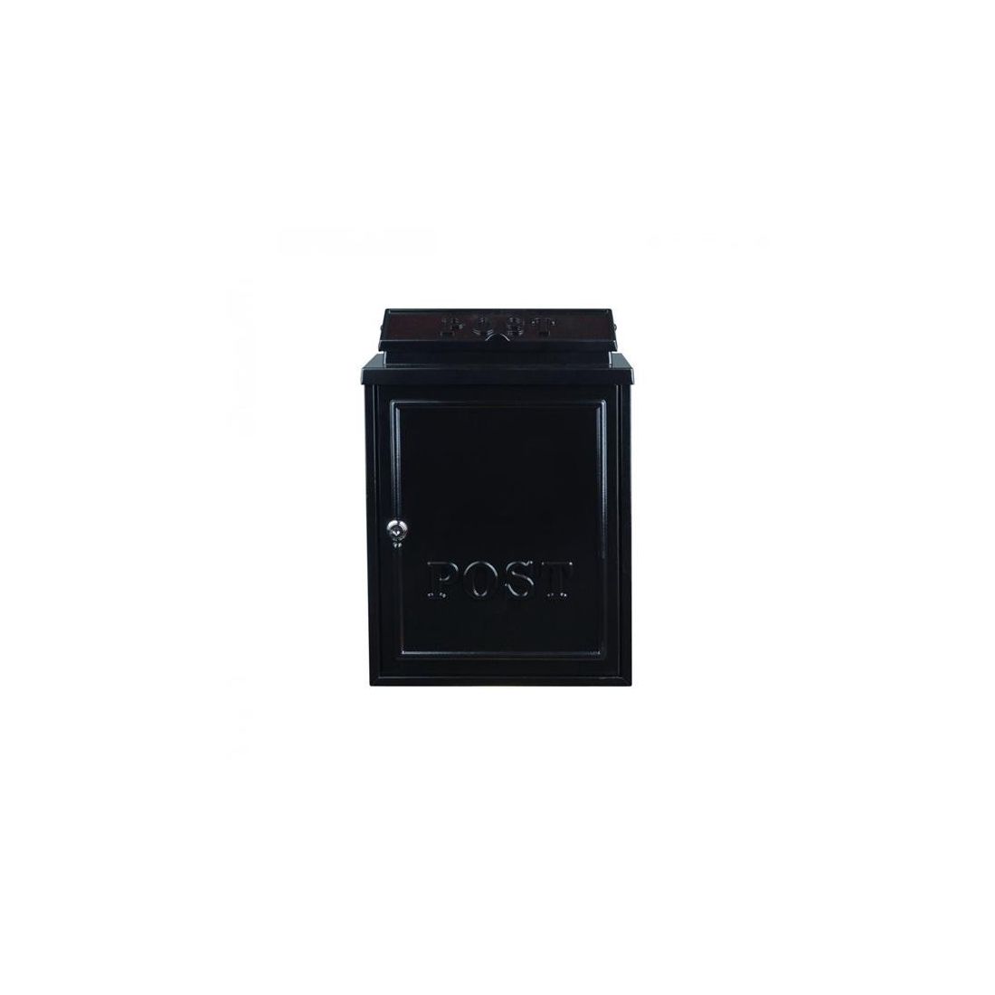 POST ZONE CLASSIC BLACK DIECAST POST BOX