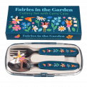 CHILDRENS CUTLERY SET FAIRIES IN  THE GARDEN