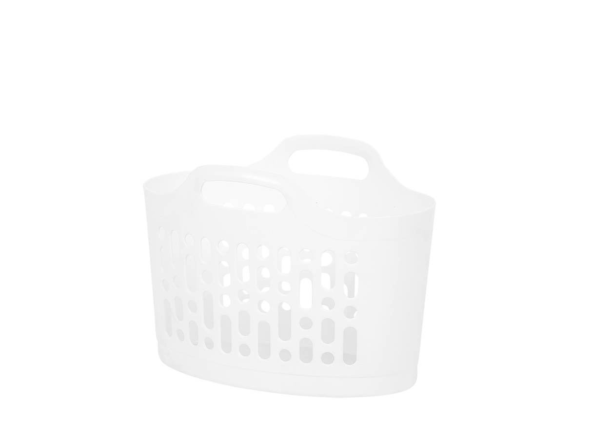 8 LT FLEXI BASKET ICED WHITE