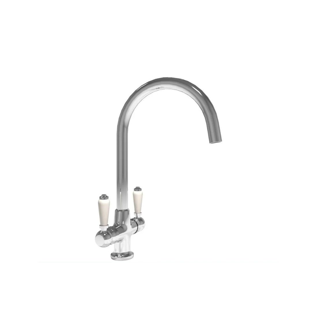 ST JAMES LIVING EDEN DUAL CERAMIC LEVER SINK MIXER