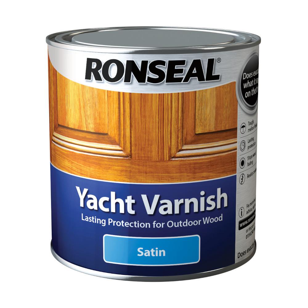 RONSEAL EXTERIOR YACHT VARNISH SATIN 1L