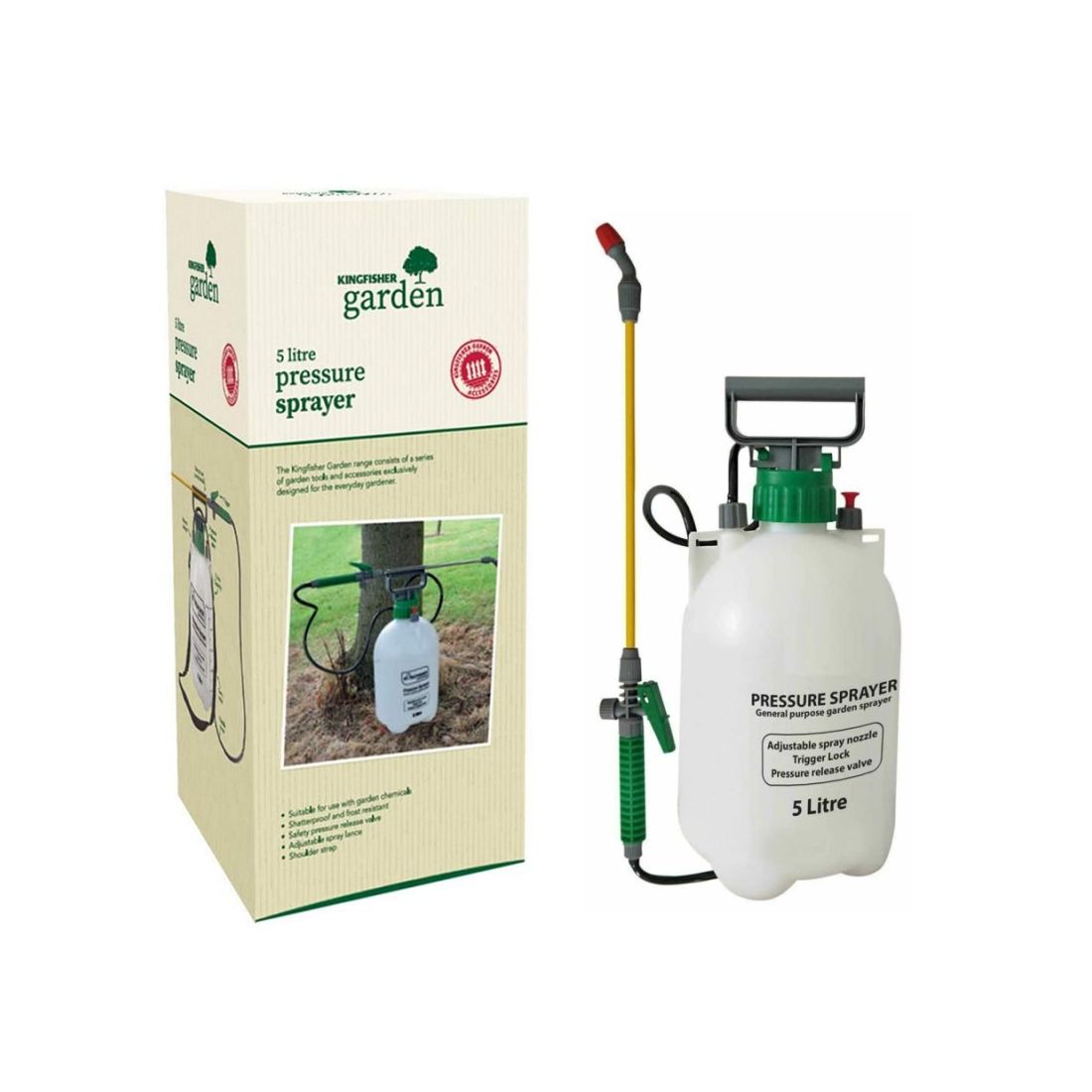 KINGFISHER GARDEN PRESSURE SPRAYER 5